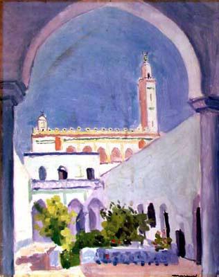 Pierre Albert Marquet Prints Mosque of Laghonat oil painting image